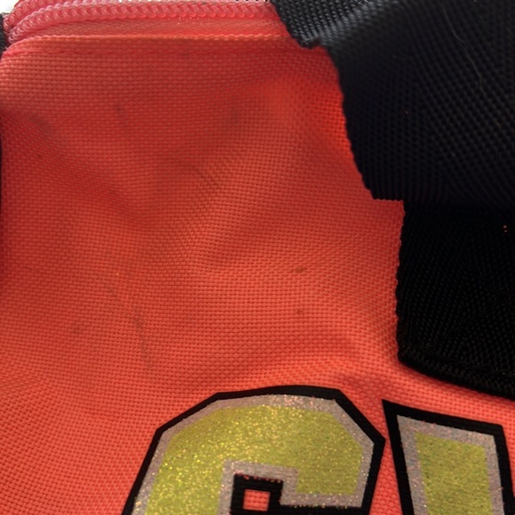 Used Justice Gymnast bag. Markings on the pink from being used. - Picture 5 of 6